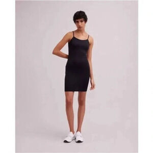 Anne Fontaine Sindy Black Fitted Mini Tank Dress